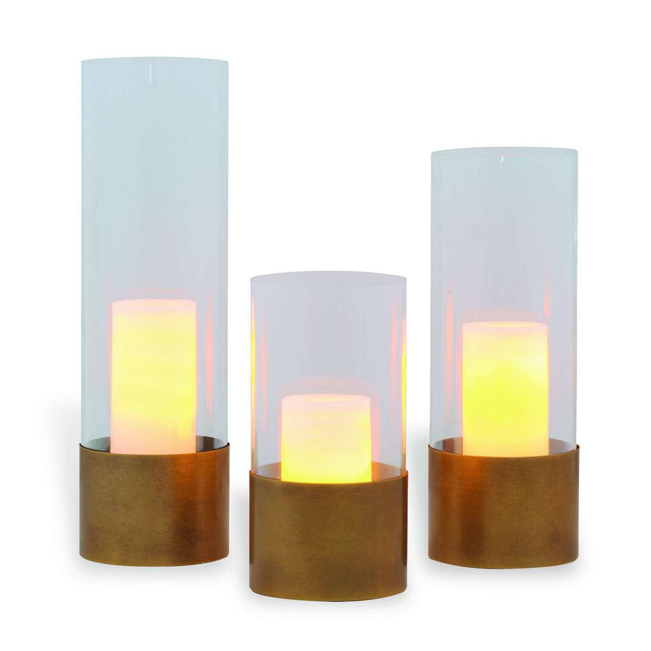 Evanston Clear Vases (set Of 3)
