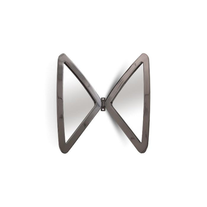 Butterfly Mirror-Phillips Collection-PHIL-CH72535-MirrorsPlated Black Nickel-6-France and Son
