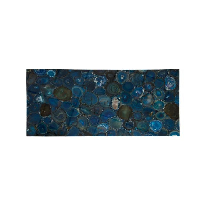 Agate Coffee Table - Stainless Steel Base-Phillips Collection-PHIL-CH87923-Coffee Tables-4-France and Son
