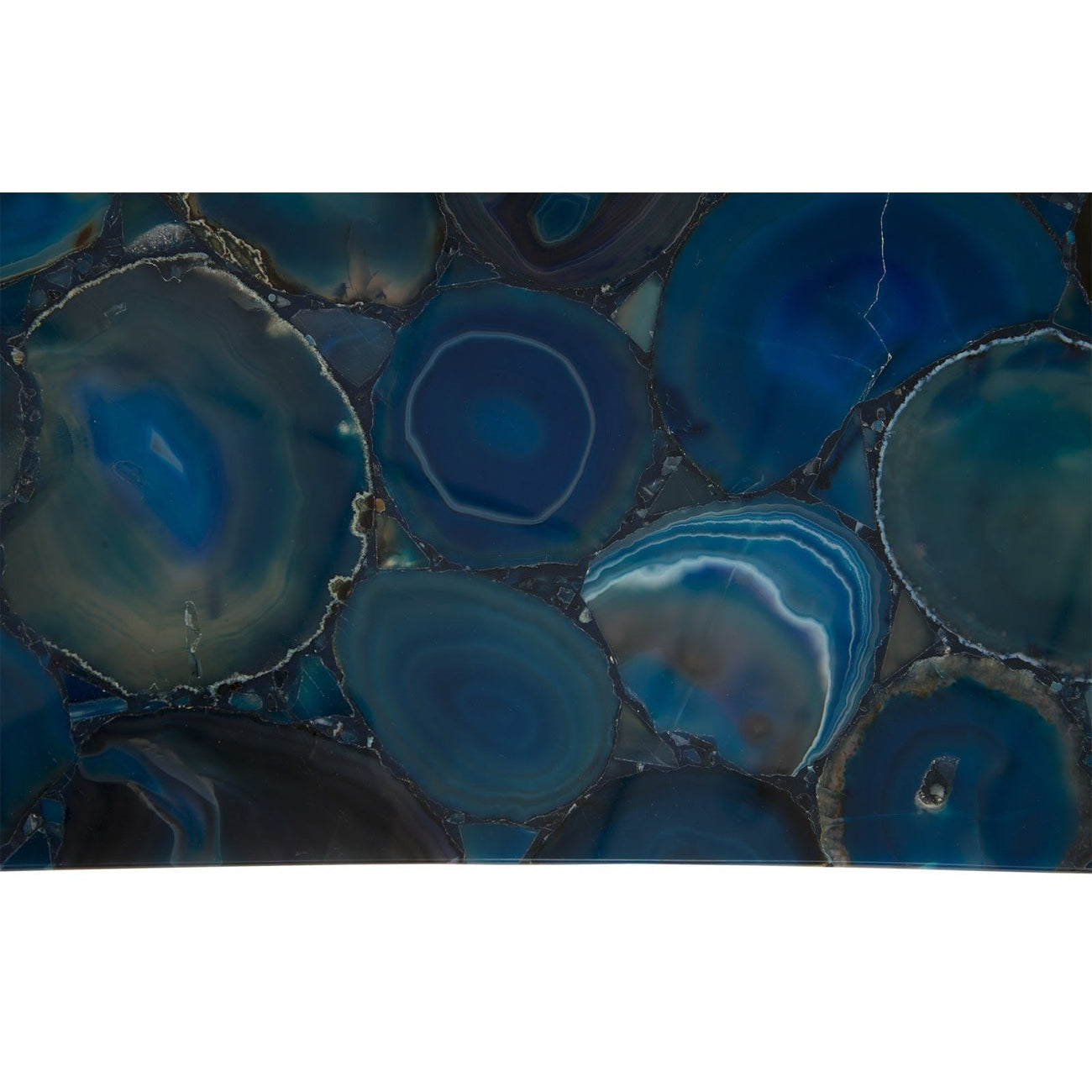 Agate Coffee Table - Stainless Steel Base-Phillips Collection-PHIL-CH87923-Coffee Tables-3-France and Son