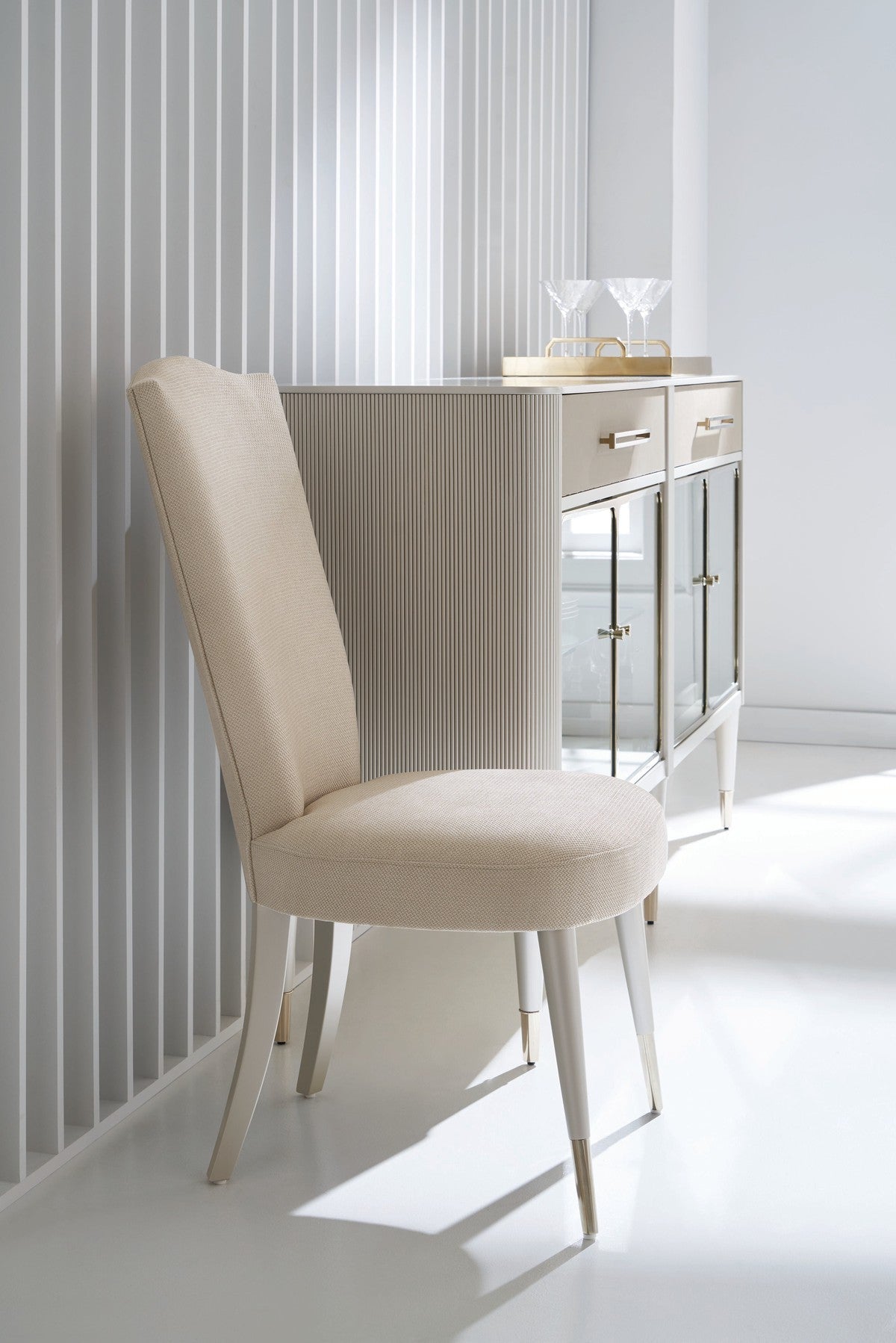Cherub Side Chair  - White