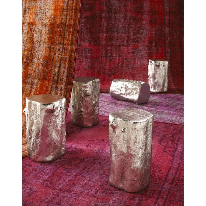 Log Stool-Phillips Collection-PHIL-PH56724-Stools & OttomansBronze-Large-30-France and Son