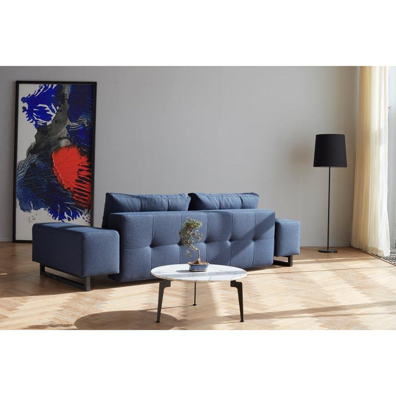 Grand D.E.L sofa BLACK WOOD (QUEEN)-Innovation Living-INNO-94-748190527-3-SofasMixed Dance Natural-3-France and Son