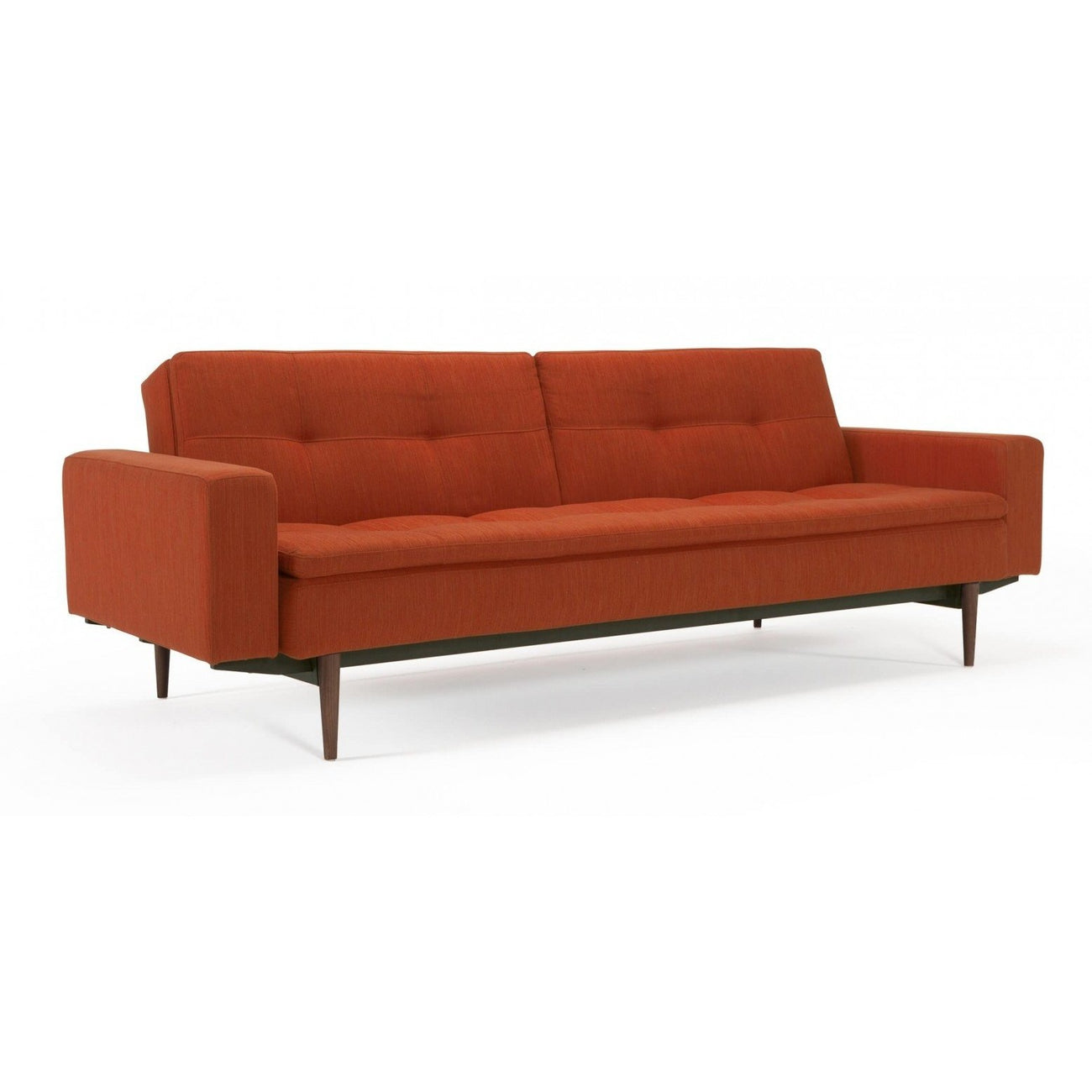 Dublexo Deluxe Sofa W/Arms,DARK WOOD-Innovation Living-INNO-94-741050020506-10-3-SofasElegance Paprika-4-France and Son