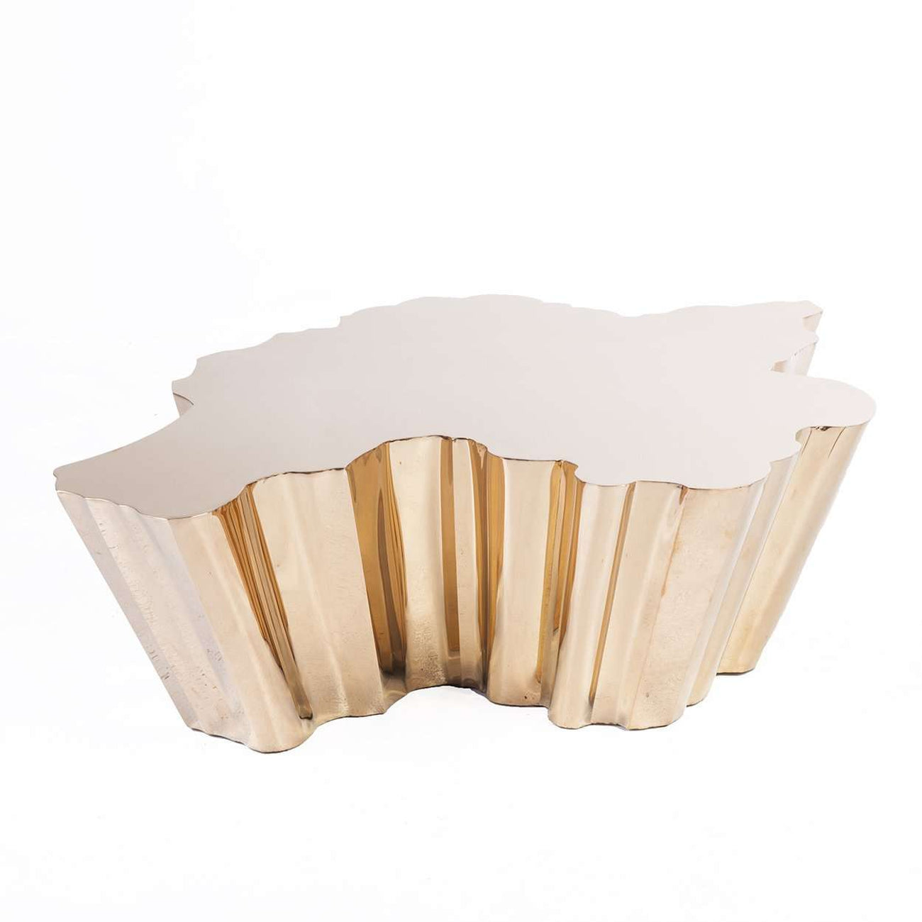 Modern Fideer Coffee Table - Rose Gold