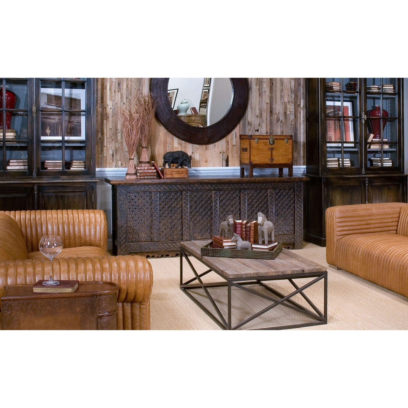 Xinjiang Cabinet-SARREID-SARREID-30520-Sideboards & Credenzas-4-France and Son