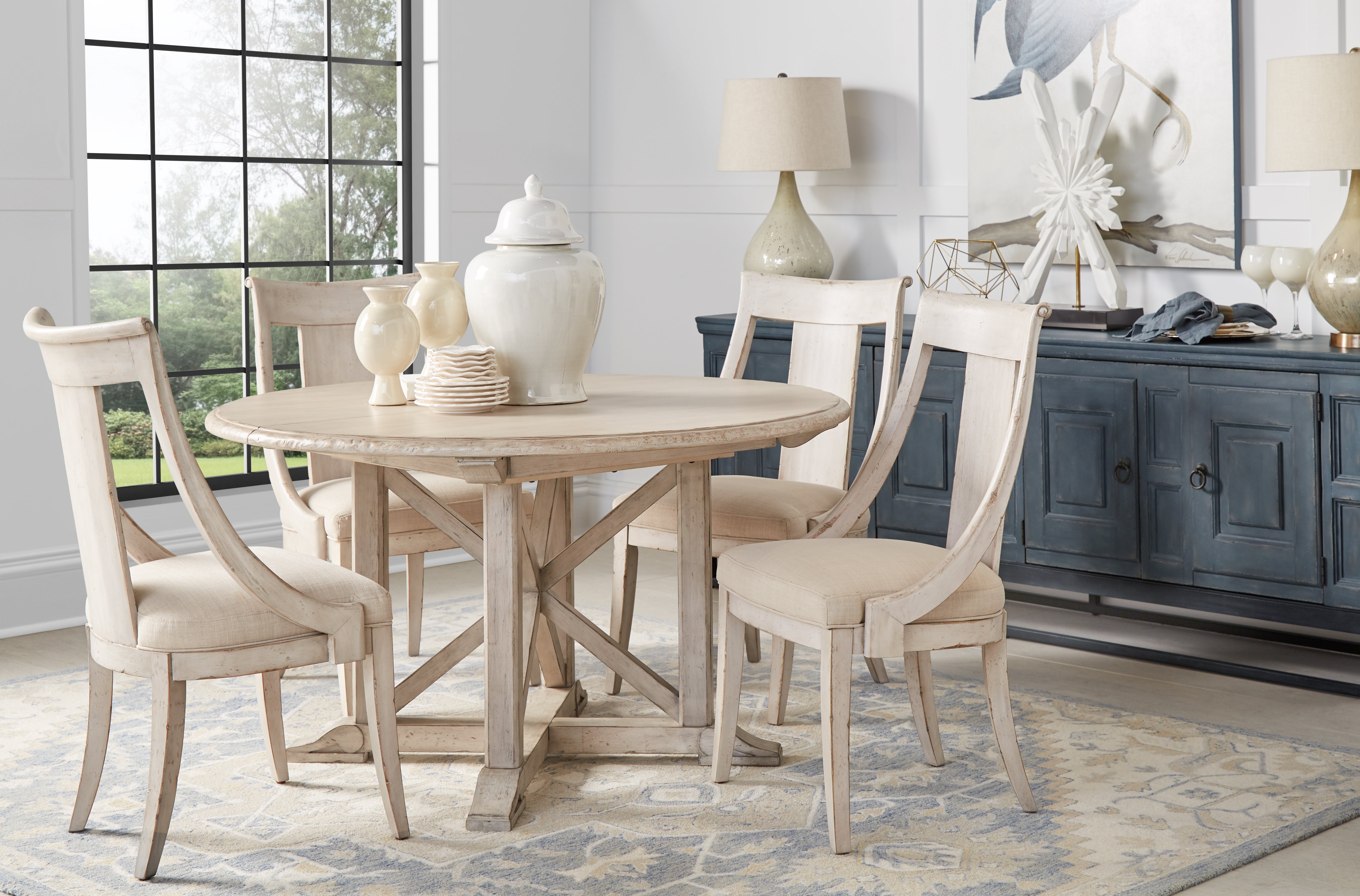 Alcove Side Chair, Belgian Ivory (Set of 2) - White