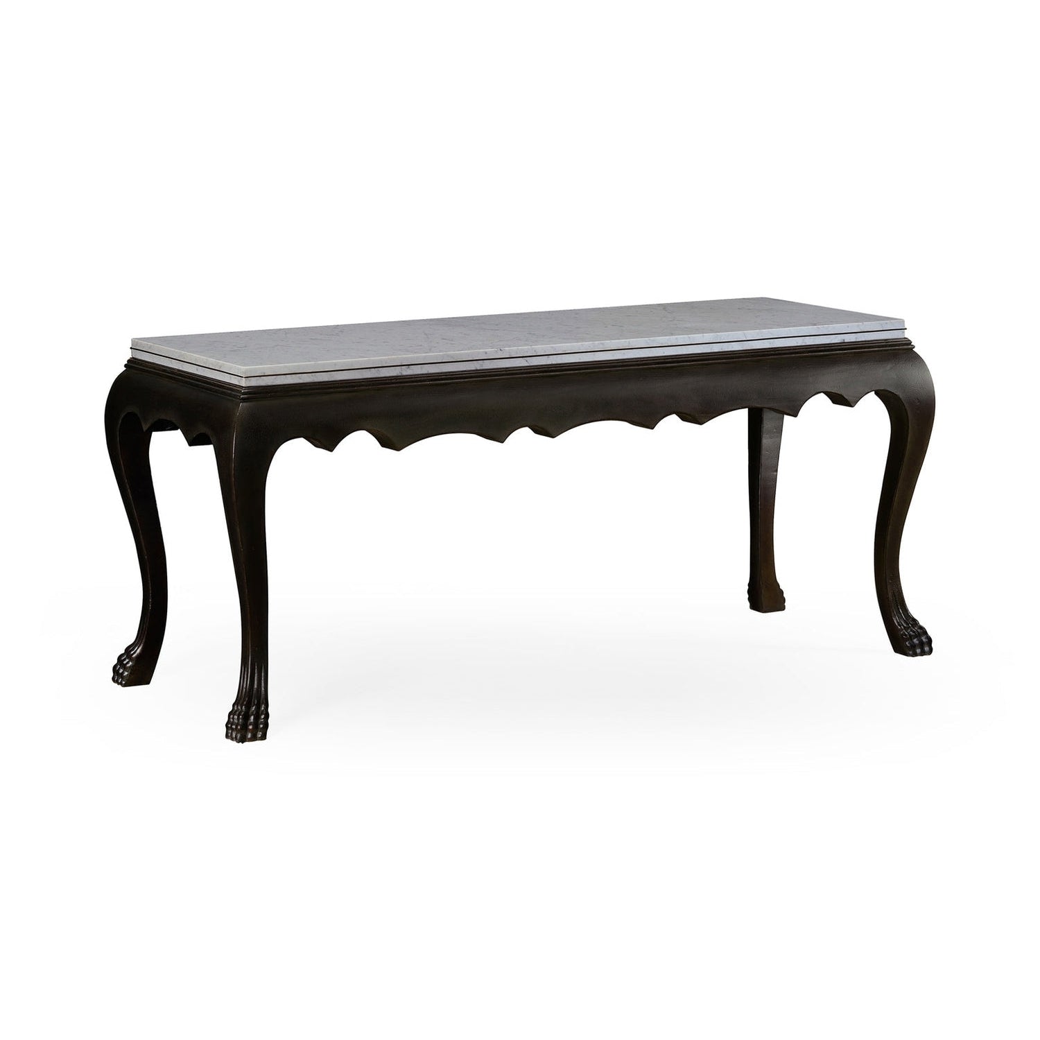 Eden Ebonized Distressed Oak Table-Jonathan Charles-JCHARLES-530011-EDO-Console Tables-1-France and Son