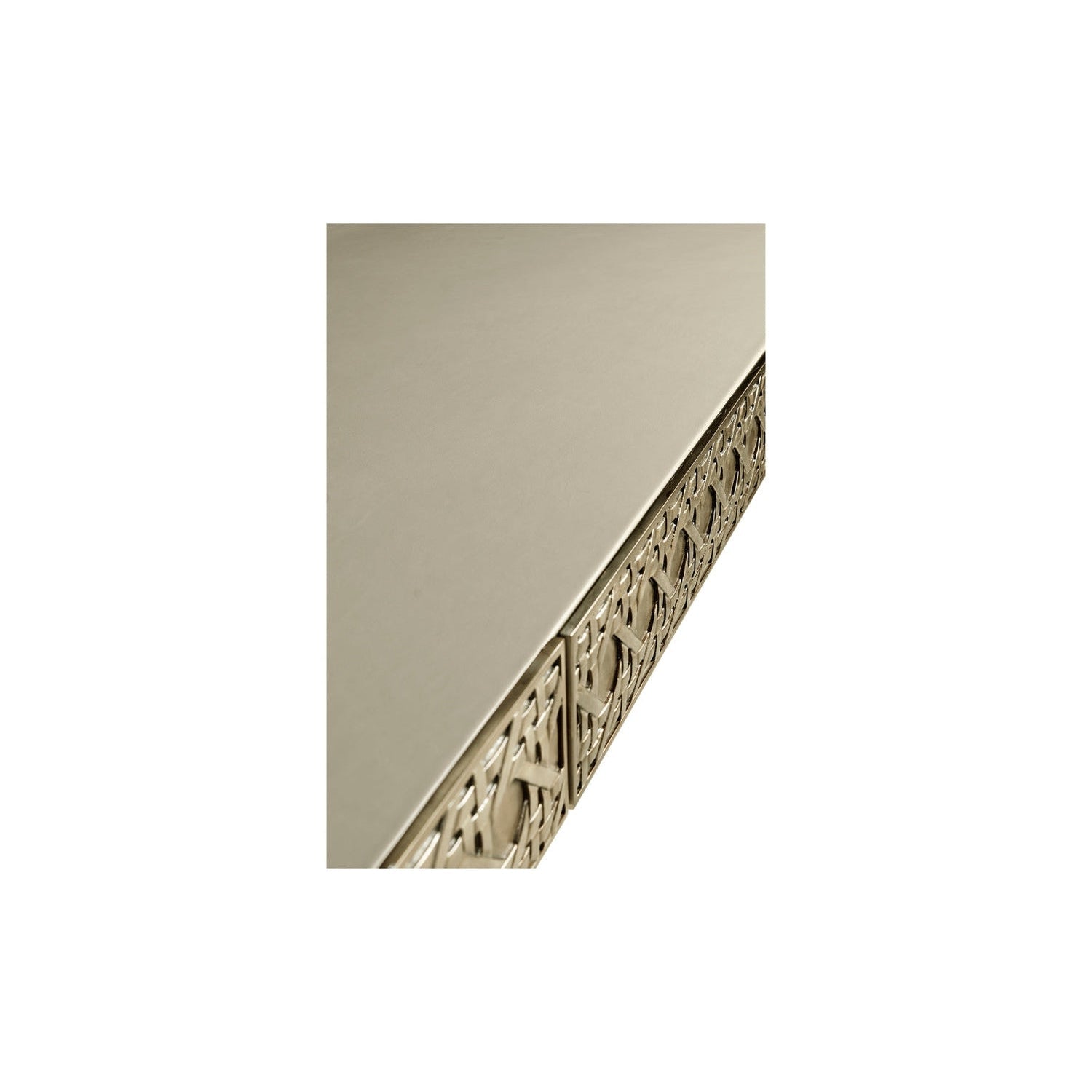 Cnoidal Cane Carved Metal Desk-Jonathan Charles-JCHARLES-001-4-0E0-CBA-Desks-3-France and Son