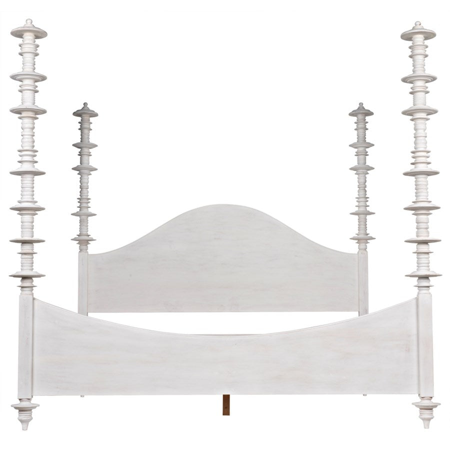 Ferret Bed-Noir-NOIR-GBED109QHB-BedsQueen-Hand Rubbed Black-6-France and Son