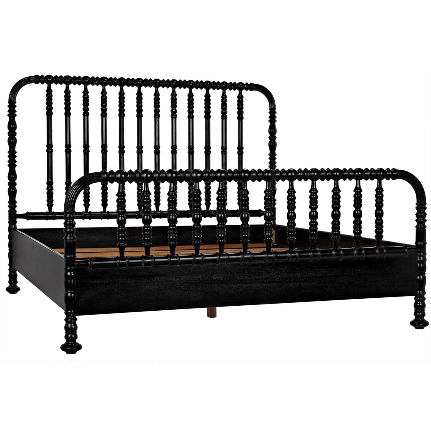 Bachelor Bed-Noir-NOIR-GBED112EKHB-BedsKing-Black-1-France and Son