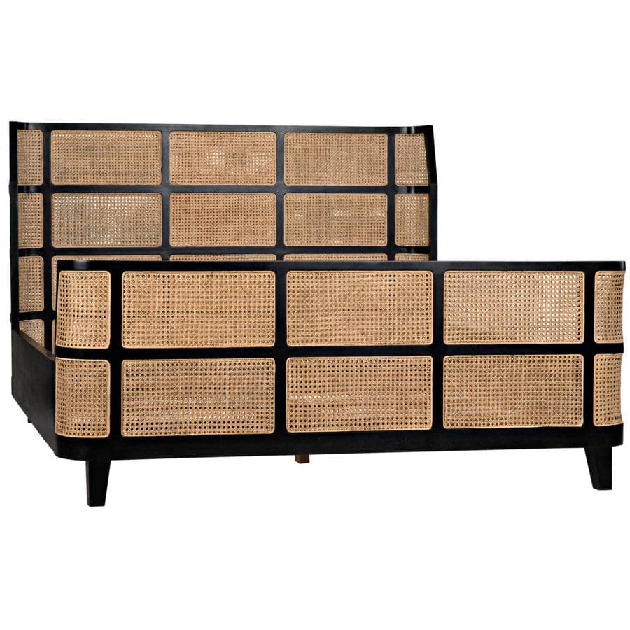 Porto Bed-Noir-NOIR-GBED133EKHB-BedsKing-1-France and Son