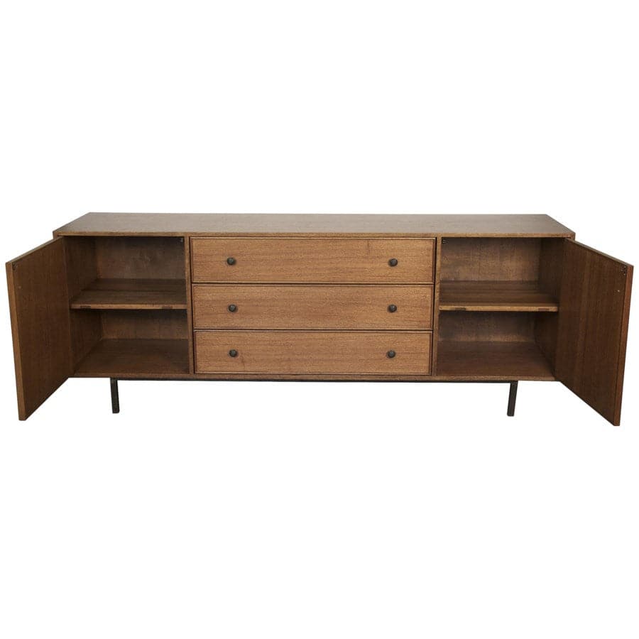 Boston Sideboard-Noir-NOIR-GCON206DW-Sideboards & CredenzasDark Walnut-5-France and Son