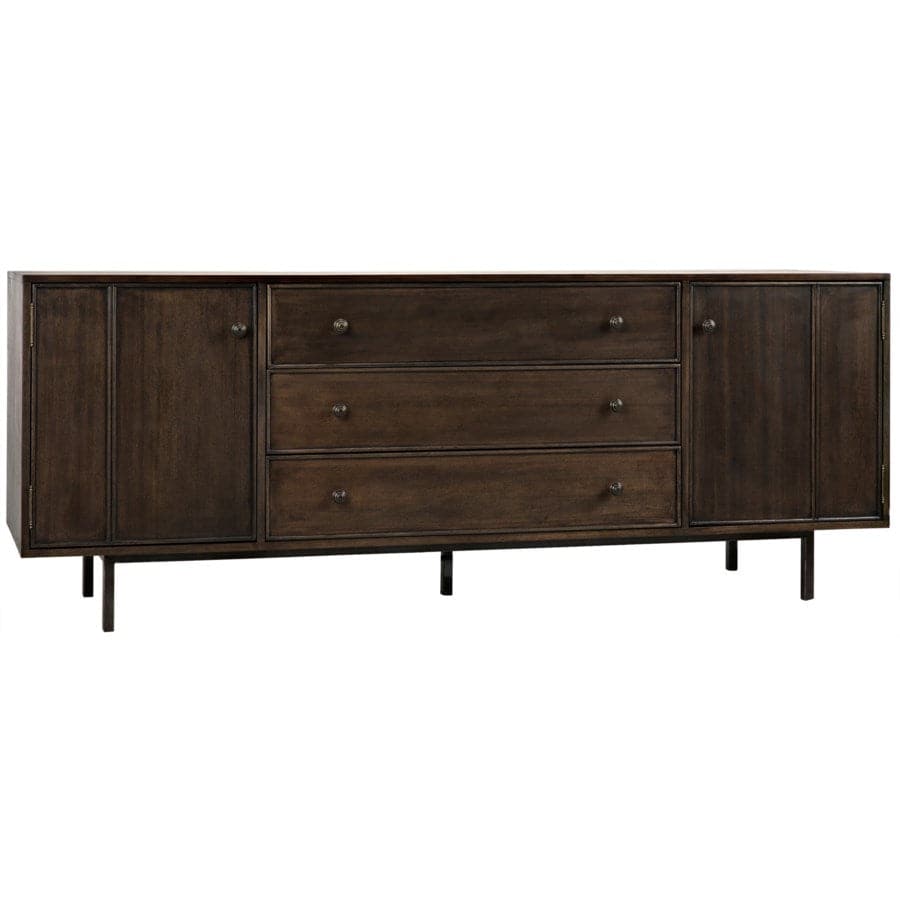 Boston Sideboard-Noir-NOIR-GCON206DW-Sideboards & CredenzasDark Walnut-7-France and Son