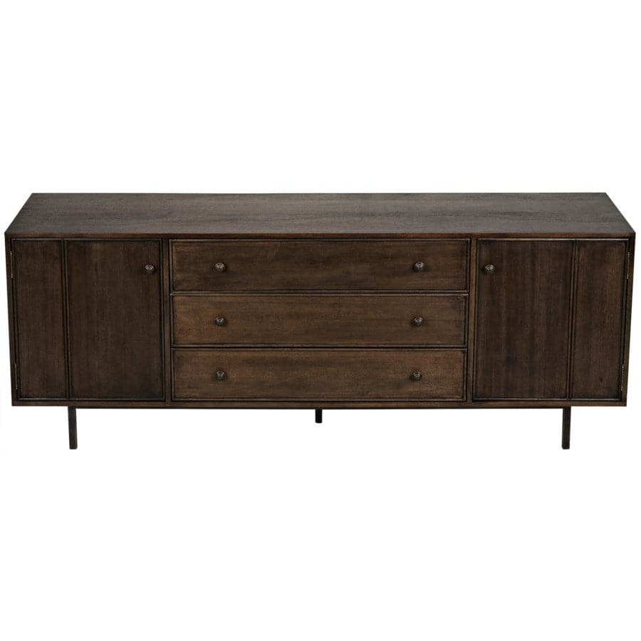 Boston Sideboard-Noir-NOIR-GCON206DW-Sideboards & CredenzasDark Walnut-8-France and Son