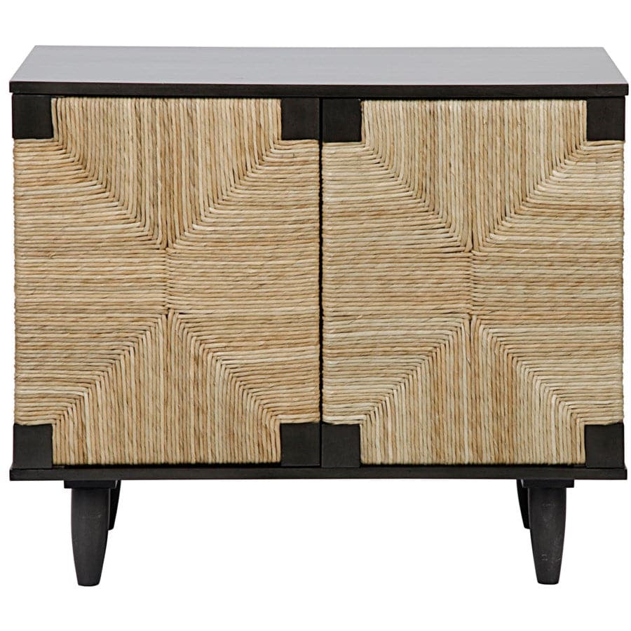 Brook 2 Door Sideboard-Noir-NOIR-GCON239P-Sideboards & CredenzasMahogany-2-France and Son