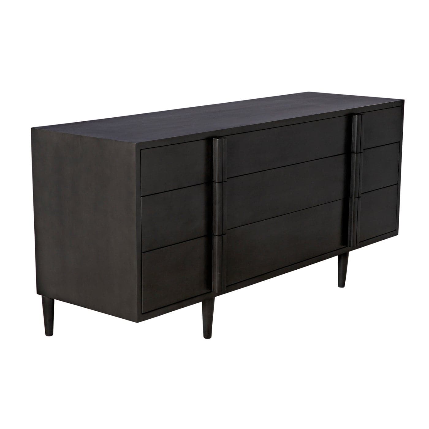 Morten 9 Drawer Dresser-Noir-NOIR-GCON241WH-DressersWhite Wash-9-France and Son