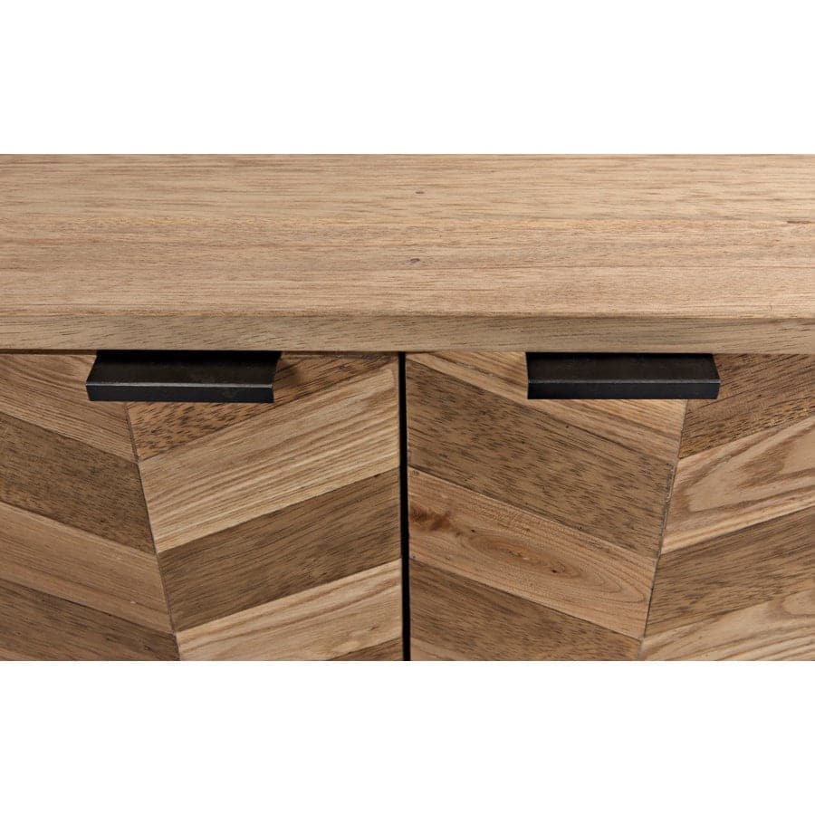 Herringbone Sideboard-Noir-NOIR-GCON270MTB-Sideboards & Credenzas-6-France and Son