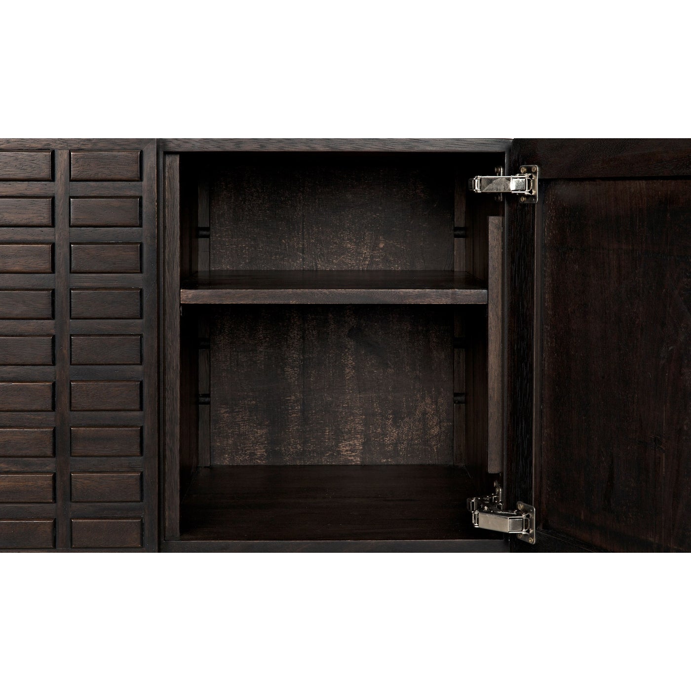 Vega Sideboard - Ebony Walnut-Noir-NOIR-GCON348EB-Sideboards & Credenzas-2-France and Son