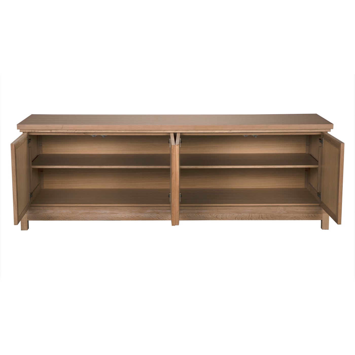 Wellington Sideborad - White-Noir-NOIR-GCON428WO-4-Sideboards & Credenzas4 Door-4-France and Son