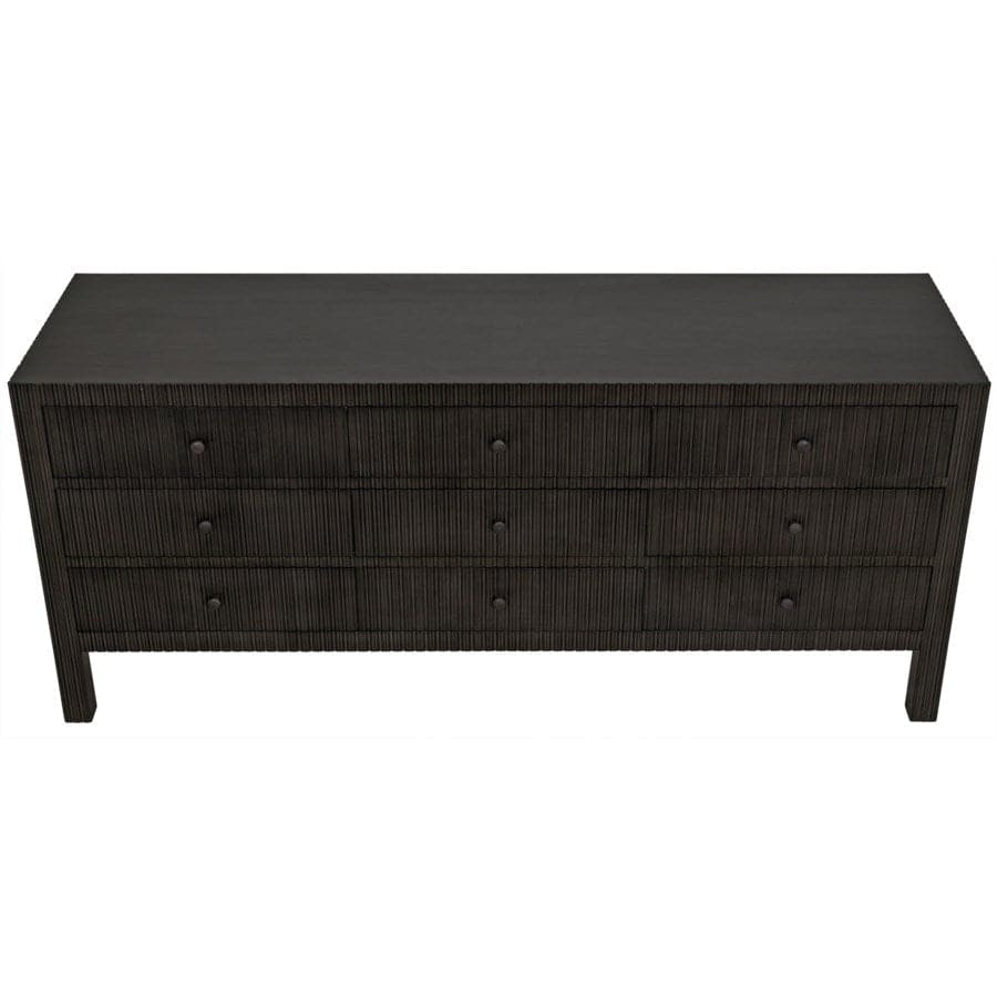 Conrad 9 Drawer Dresser-Noir-NOIR-GDRE222P-Dressers-3-France and Son