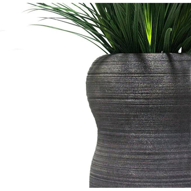 Liriope in Naoshima Planter-Gold Leaf Design Group-GOLDL-HY7871-SM-PlantersSmall-2-France and Son