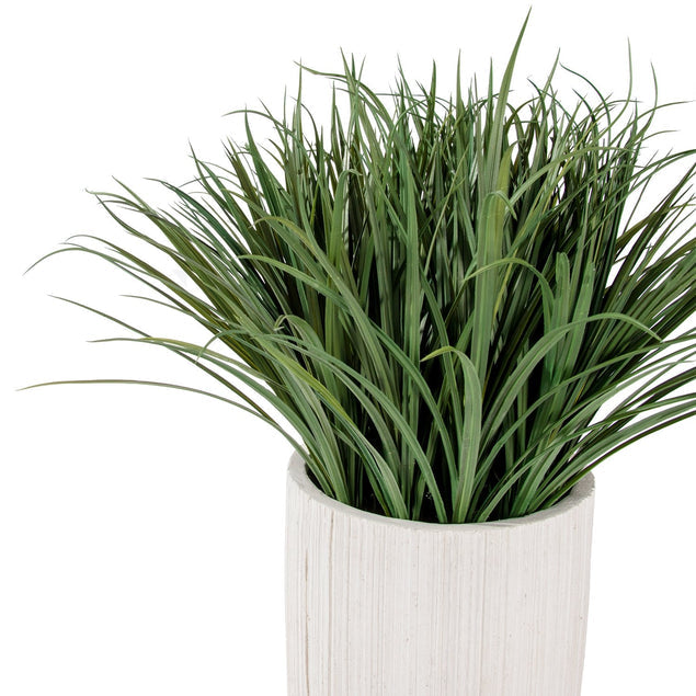 Liriope Grass in Linea Planter-Gold Leaf Design Group-GOLDL-HY8425-48-Planters-2-France and Son