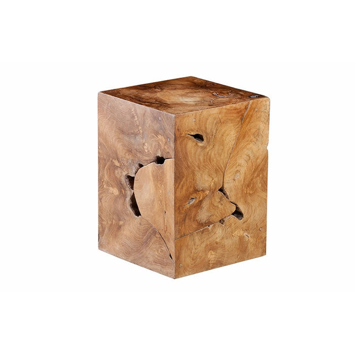 Teak Slice Stool-Phillips Collection-PHIL-ID65137-Stools & Ottomans-1-France and Son