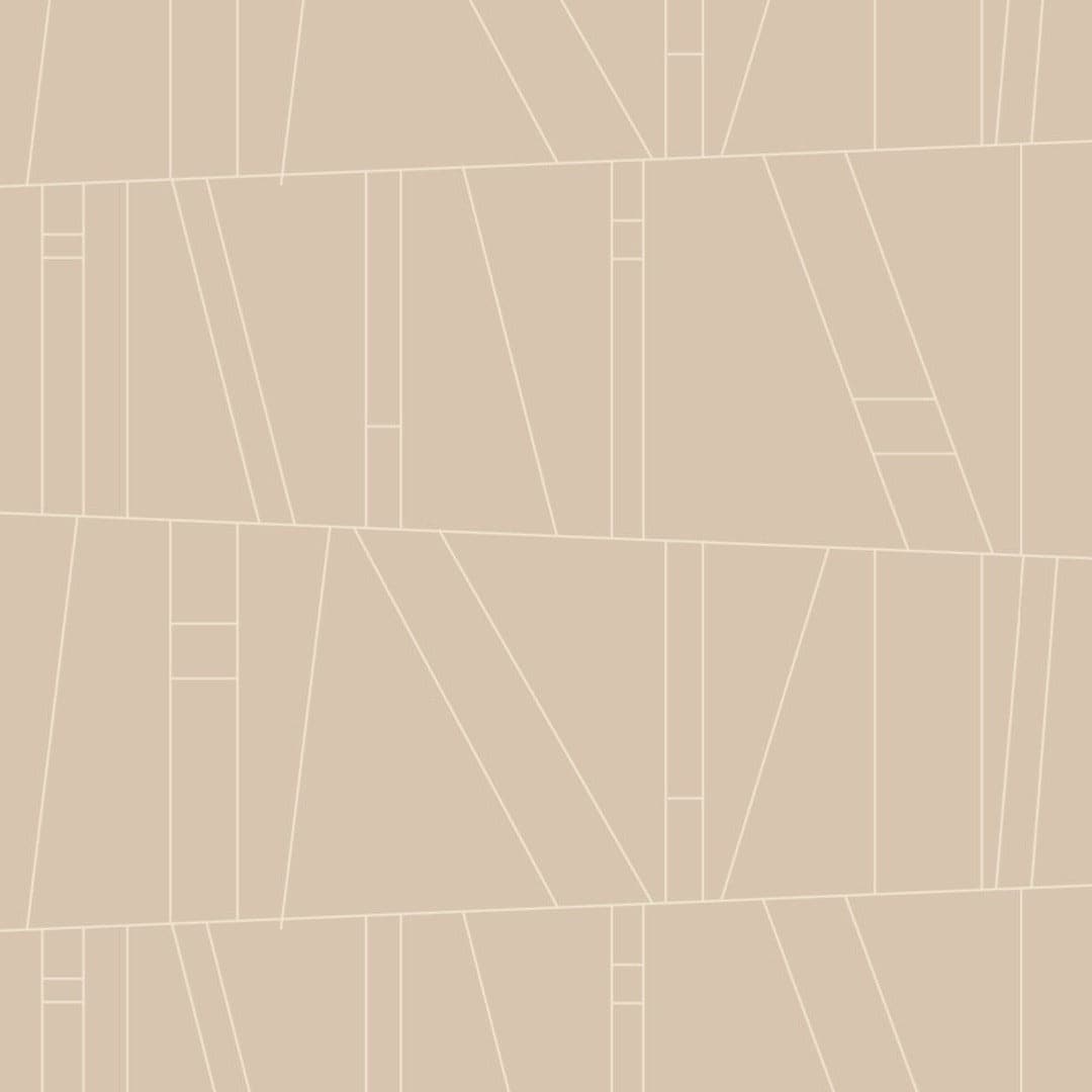 Kazi Wallpaper-Mitchell Black-MITCHB-WCFM2-PE-PM-10-Wall DecorPatterns Peach-Premium Matte Paper-8-France and Son