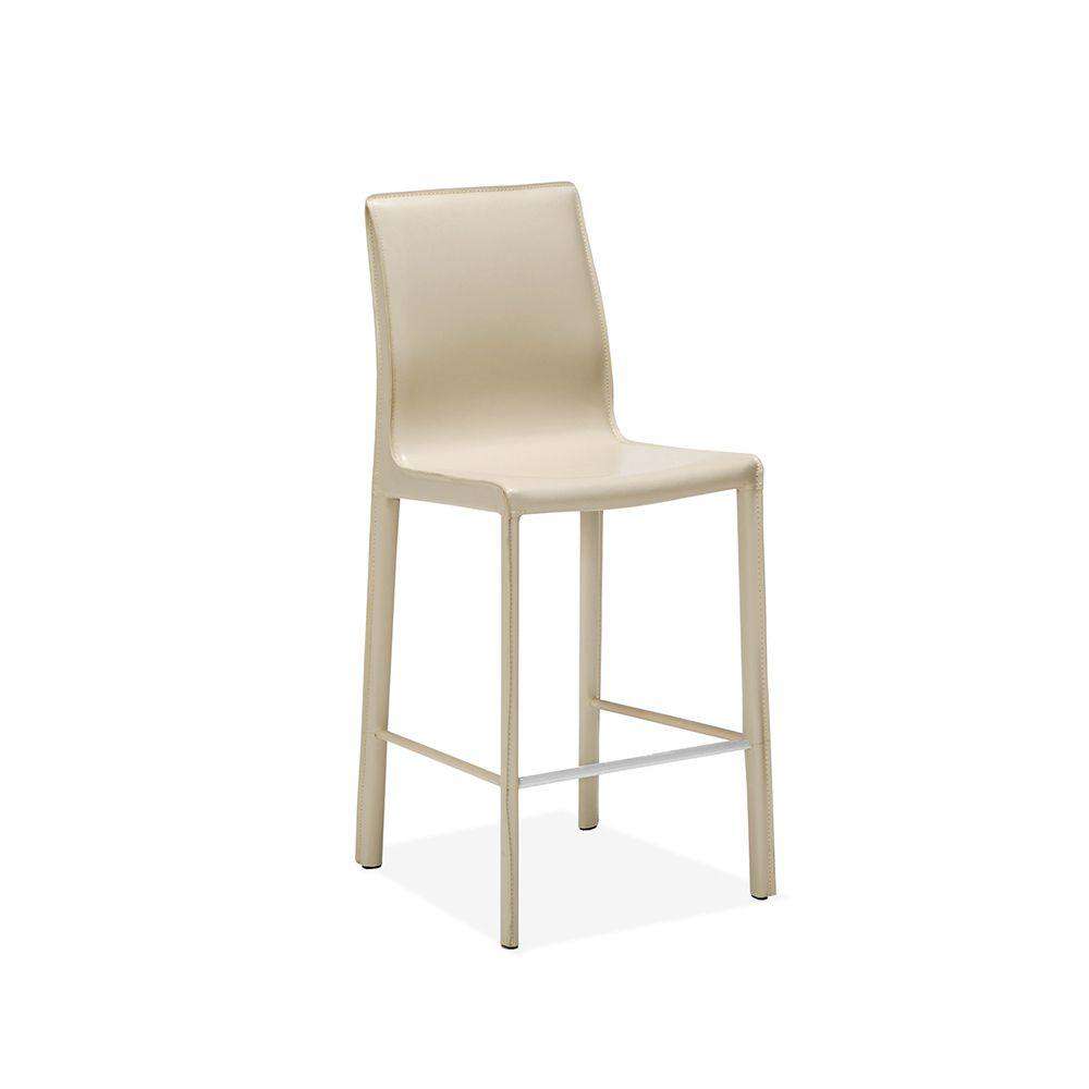 Jada Counter Stool-Interlude-INTER-148097-Bar StoolsMediterranean Sand-3-France and Son