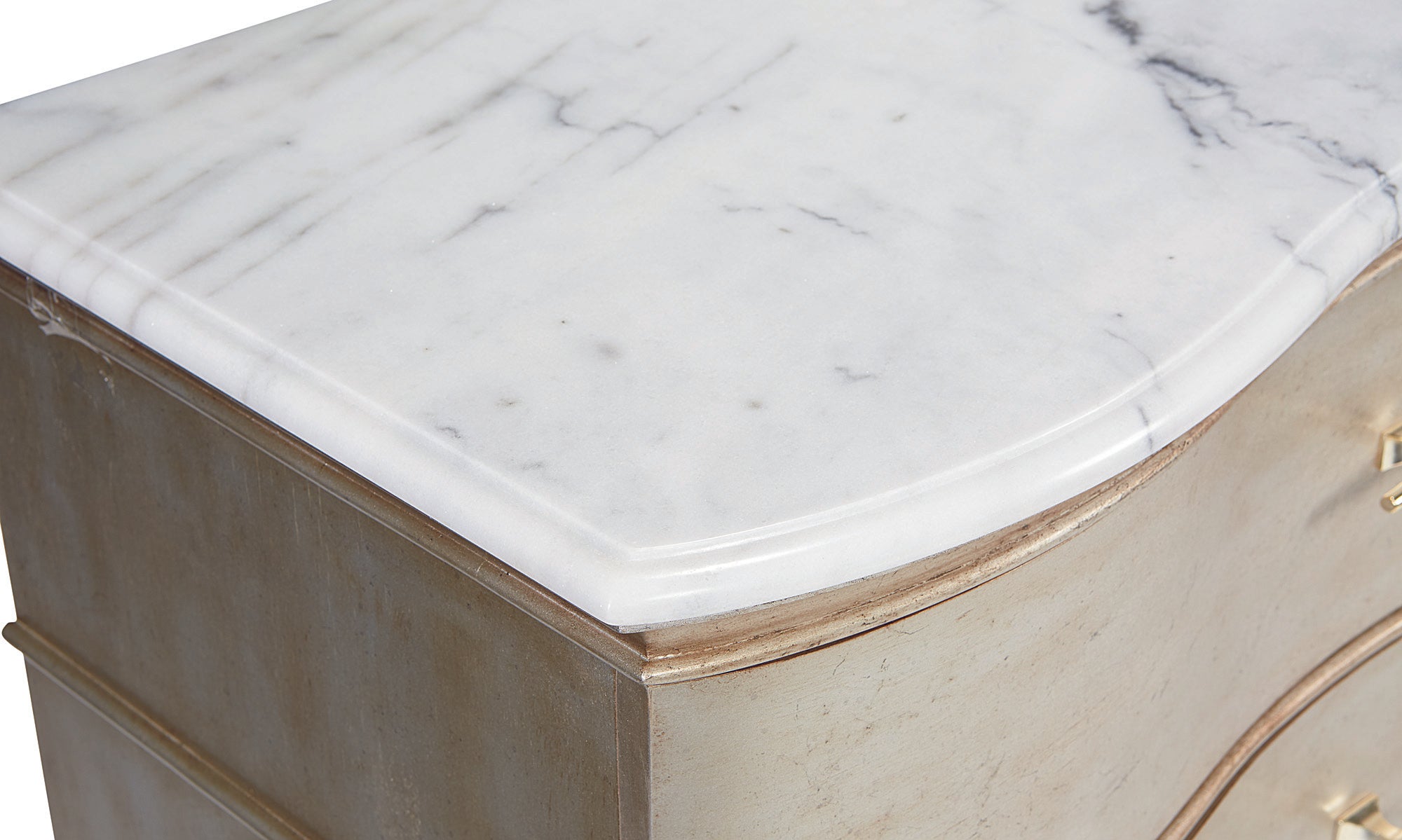 Starlite Bachelor Chest - Silver, White