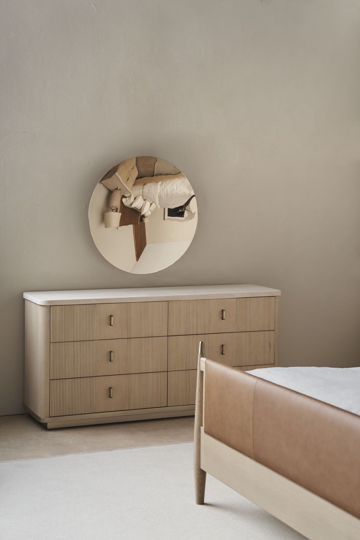 Rhythm Dresser  - Brown, Silver