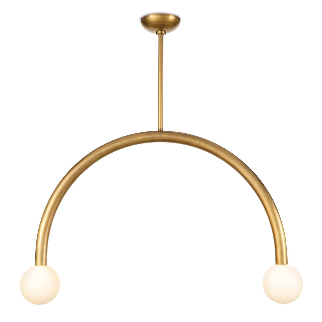 Happy Pendant-Regina Andrew Design-RAD-16-1317NB-PendantsLarge-Natural Brass-1-France and Son