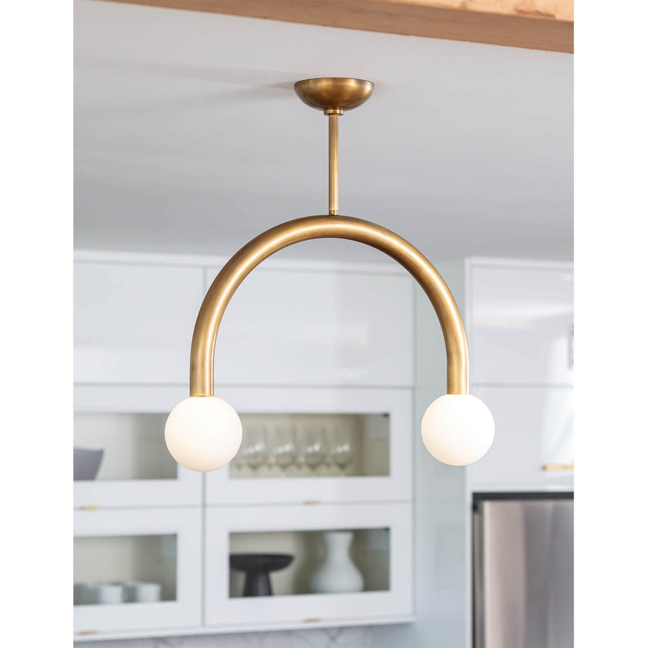 Happy Pendant-Regina Andrew Design-RAD-16-1317NB-PendantsLarge-Natural Brass-4-France and Son