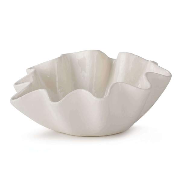 Ruffle Ceramic Bowl