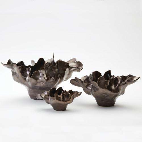 Medium Meteor Bowl - Bronze-Global Views-GVSA-1.10167-Decor-1-France and Son