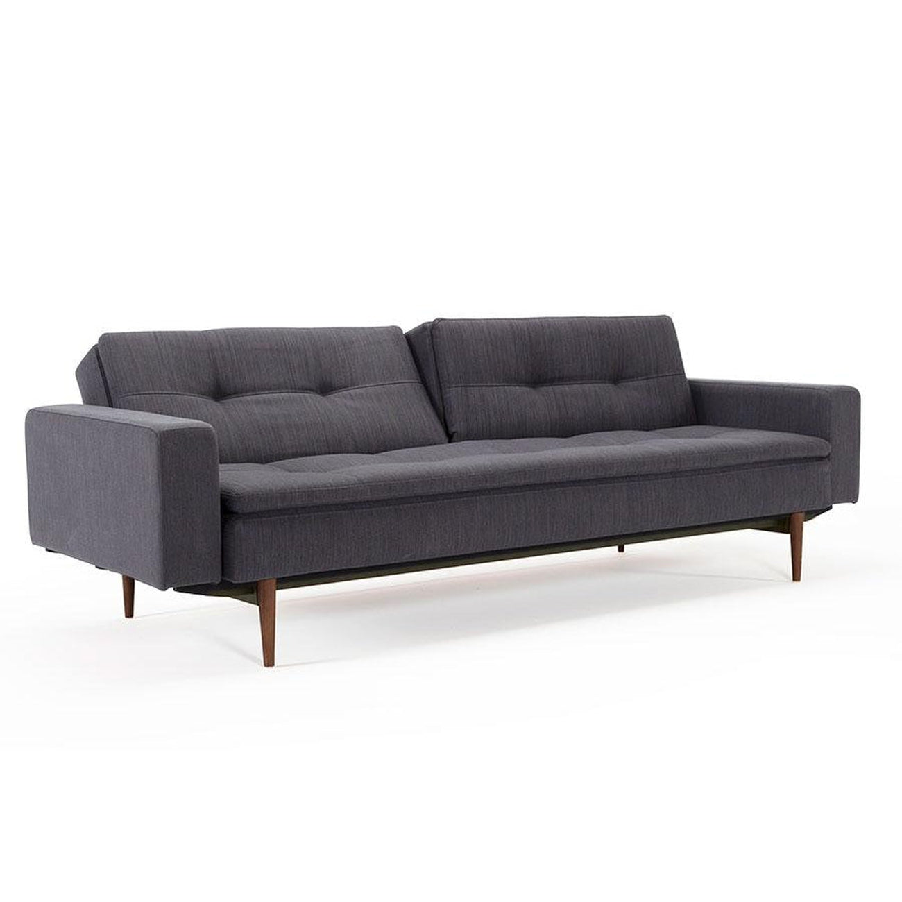 Dublexo Deluxe Sofa W/Arms,DARK WOOD-Innovation Living-INNO-94-741050020527-10-3-SofasMixed Dance Natural-8-France and Son