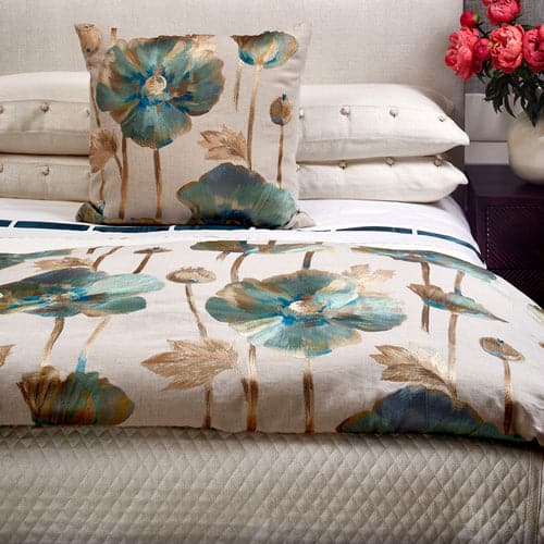 Opium Pillow-Ann Gish-ANNGISH-PWOP2020-AZU-Bedding-2-France and Son