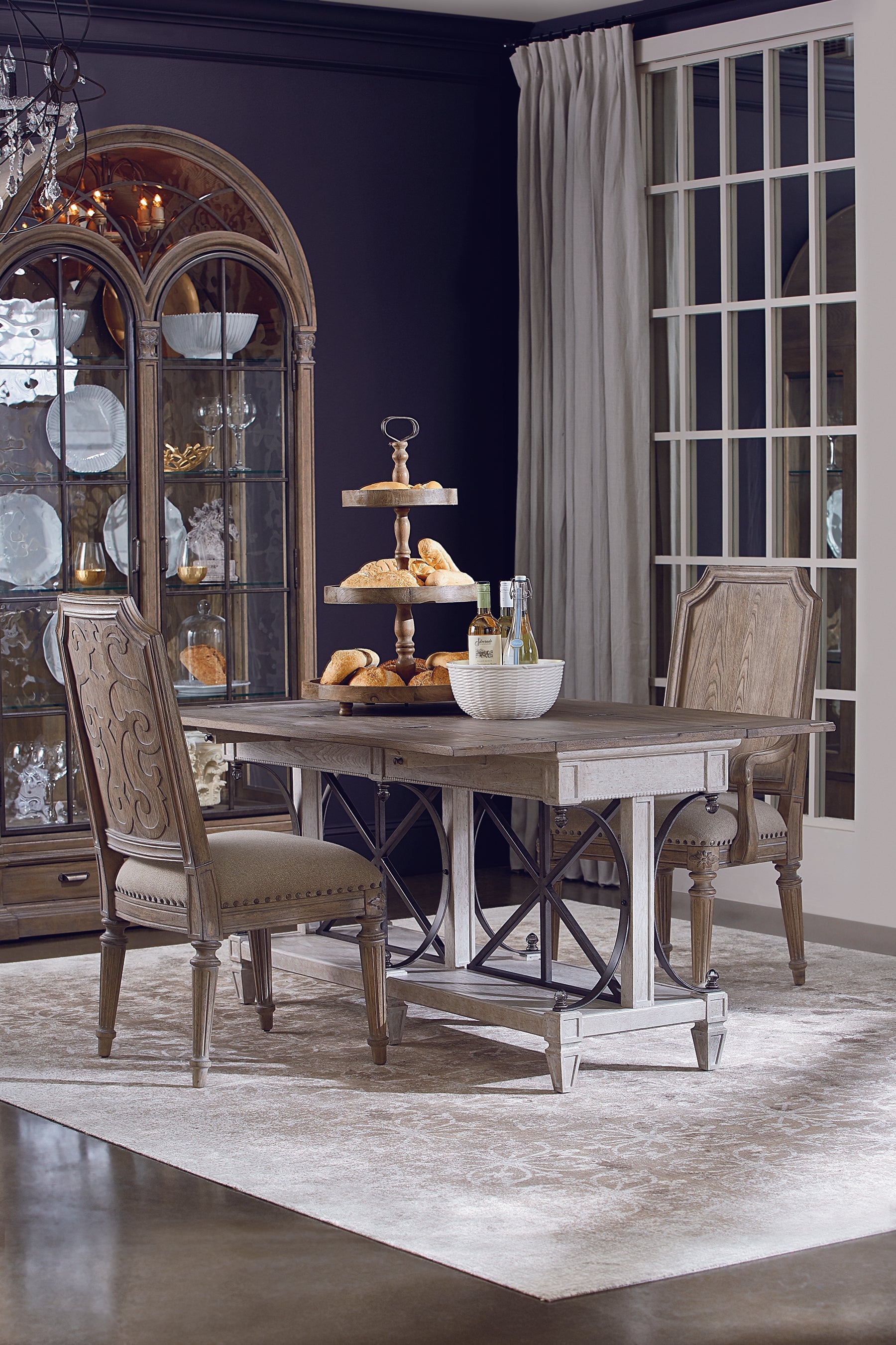 Arch Salvage Mills Side Chair (Purchase in qty of 2 required, priced individually) - Beige