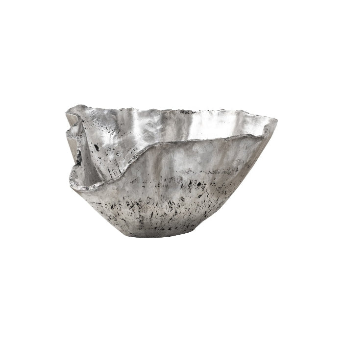 Cast Onyx Bowl-Phillips Collection-PHIL-PH103573-BowlsLarge-Silver-3-France and Son