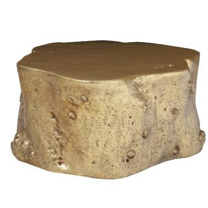 Log Coffee Table, Gold Leaf-Phillips Collection-PHIL-PH56282-Coffee Tables-3-France and Son