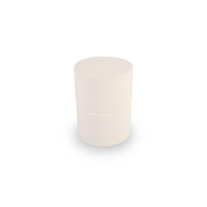 Stacked Stool-Phillips Collection-PHIL-PH67726-Stools & OttomansGel Coat White-4-France and Son