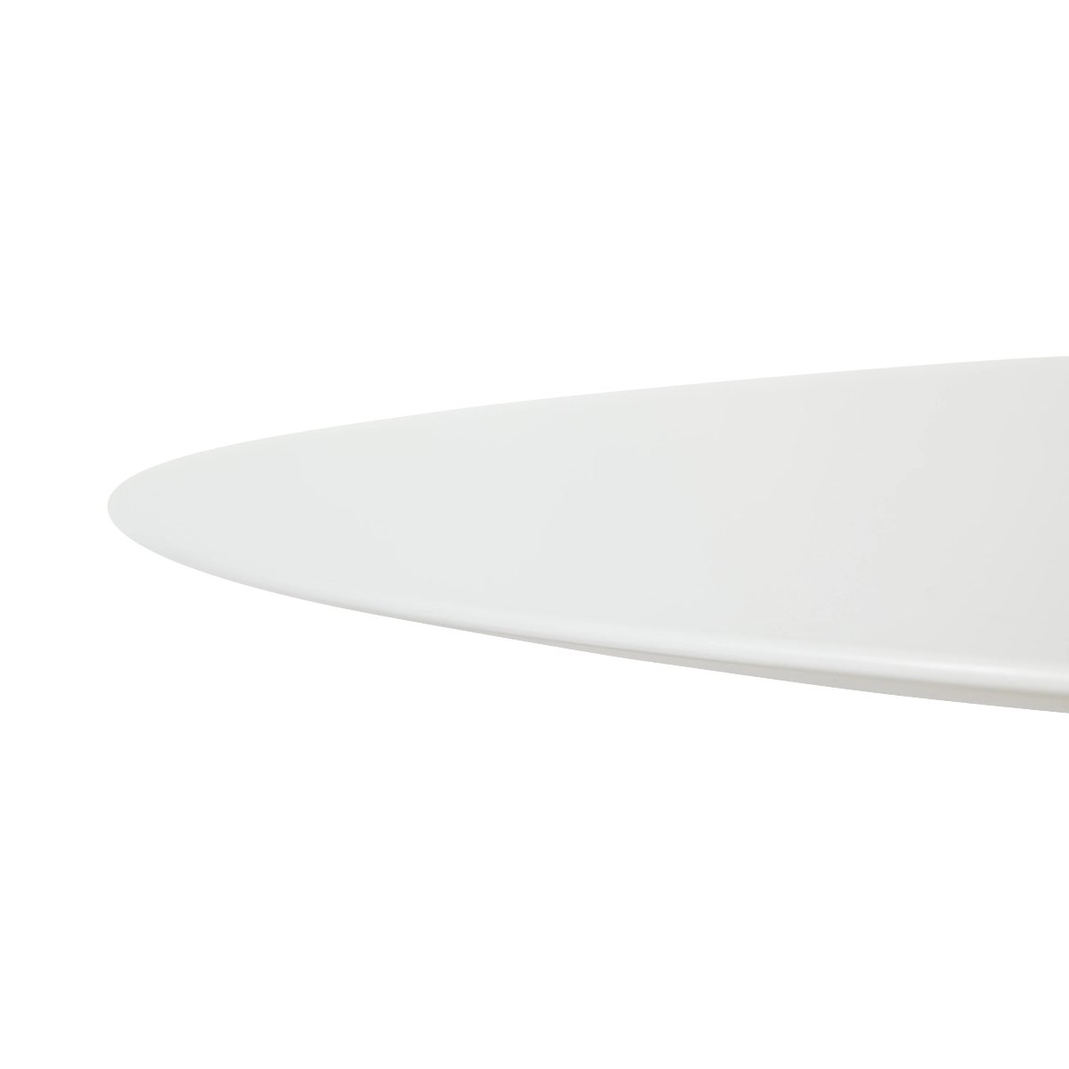 Quartz Pedestal Tulip Dining Table - Oval-France & Son-RTQV6042WHT-Dining Tables60" x 42" Oval-3-France and Son