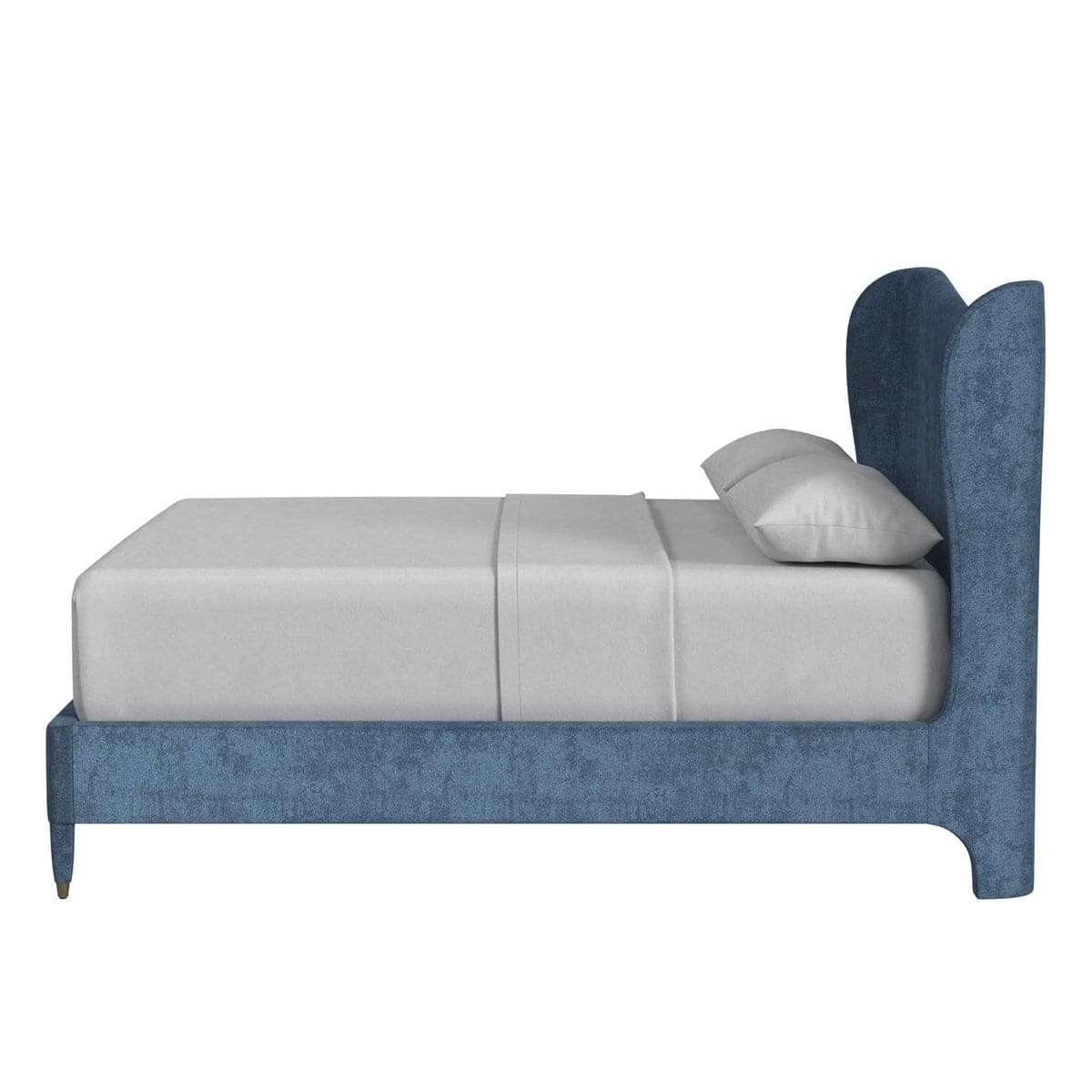 Lucan Bed, King - Lux Peacock, 2 Cartons