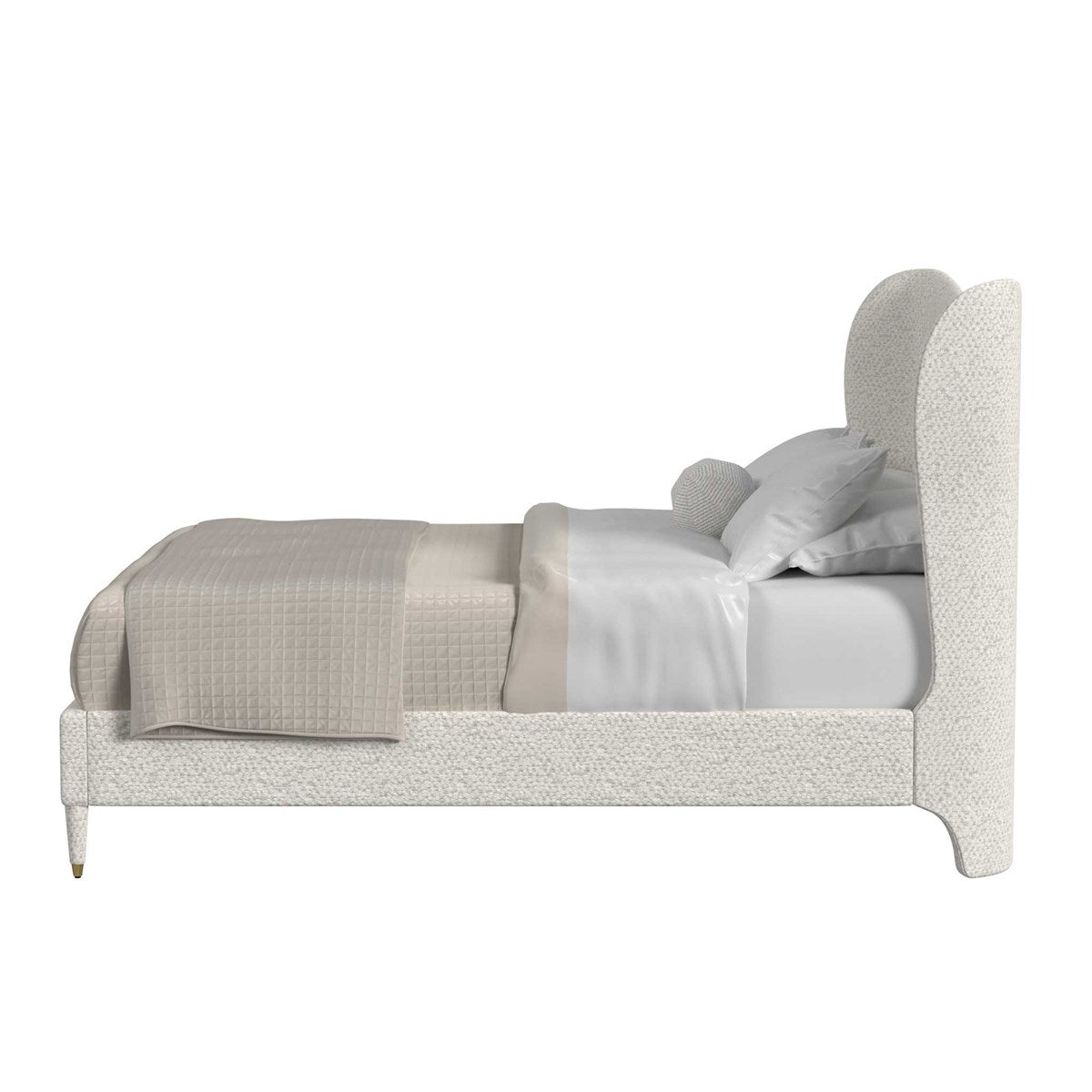 Lucan Bed, King - Cuddly Cream, 2 Cartons