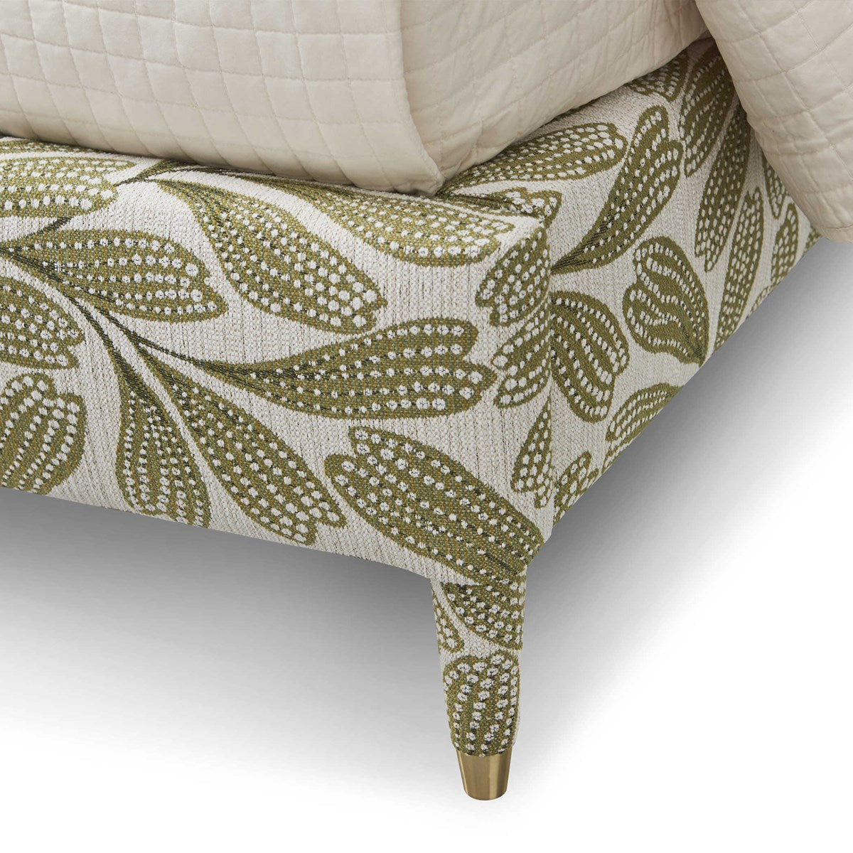 Lucan Bed, Queen - Hedge Green, 2 Cartons