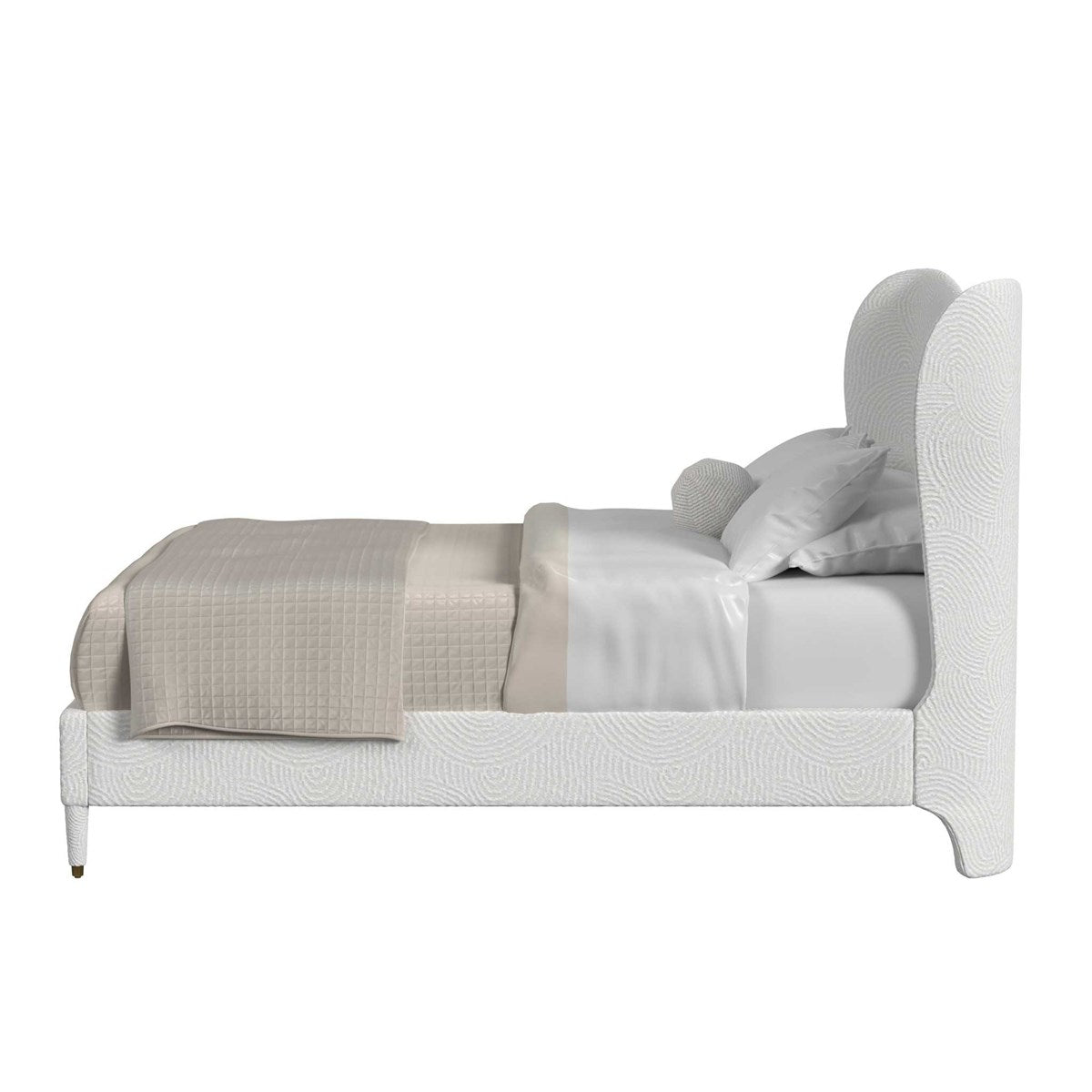 Lucan Bed, Queen - Network Snow, 2 Cartons