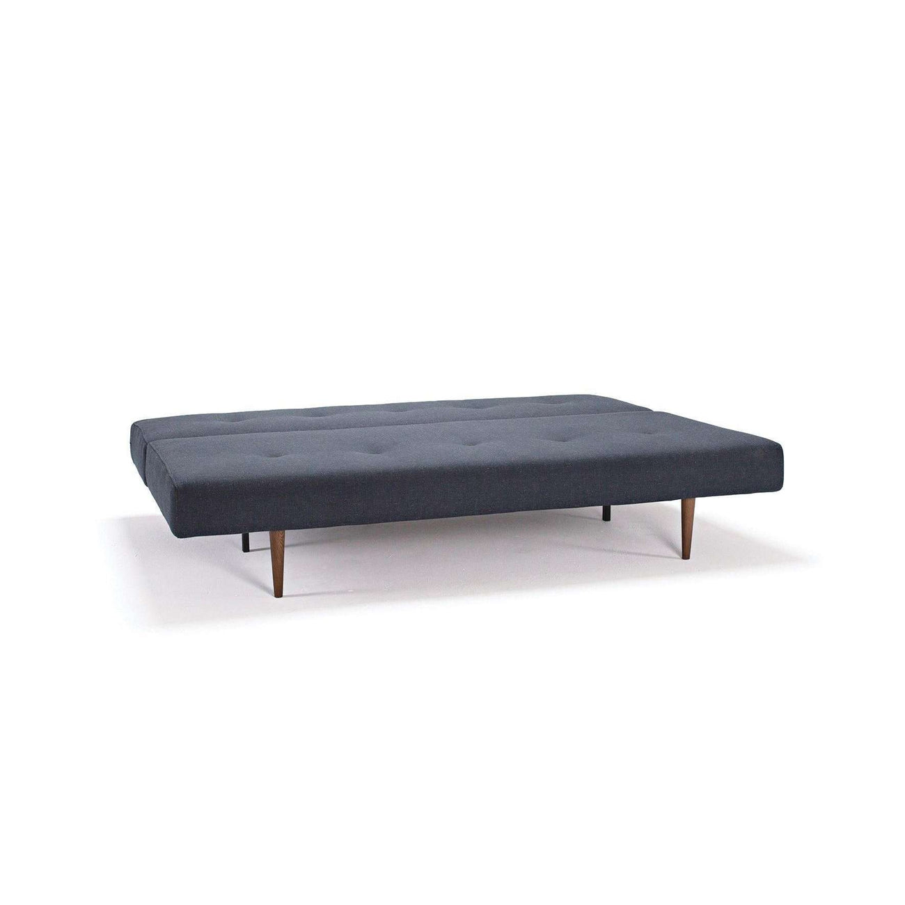 Recast Plus Sleeper Sofa DARK WOOD (FULL)-Innovation Living-INNO-742050515-10-3-2-SofasNist Blue-3-France and Son