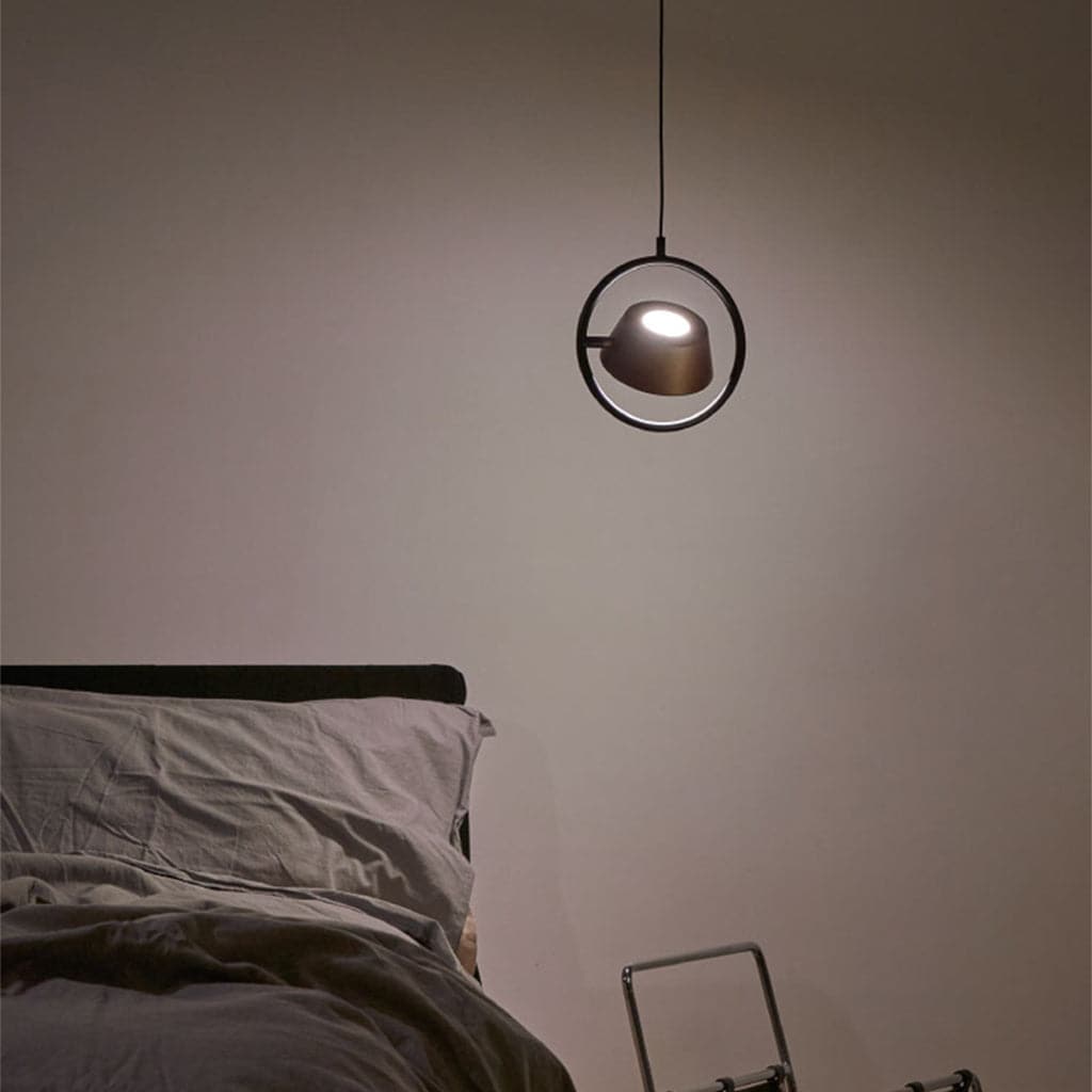 OLO Ring Pendant Light-Seed Design-SEED-SLD-130P-BK-PendantsShiny Black-3-France and Son