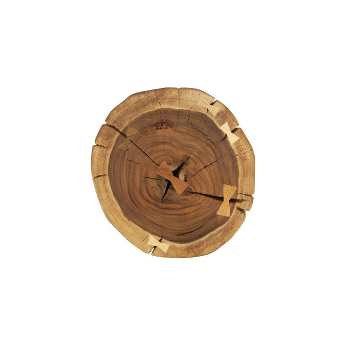 Round Wood Stool - Assorted Styles-Phillips Collection-PHIL-TH54941-Outdoor Stools-2-France and Son